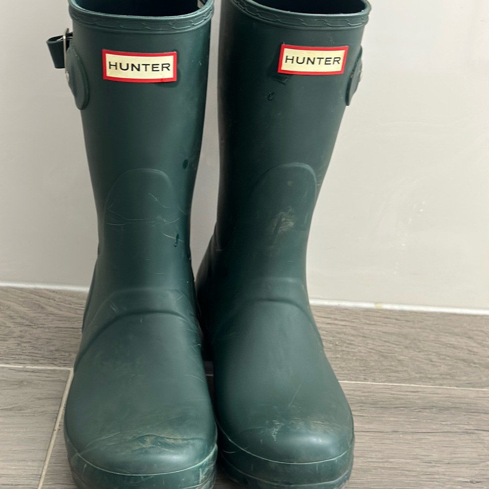 Hunter original short waterproof rain boot